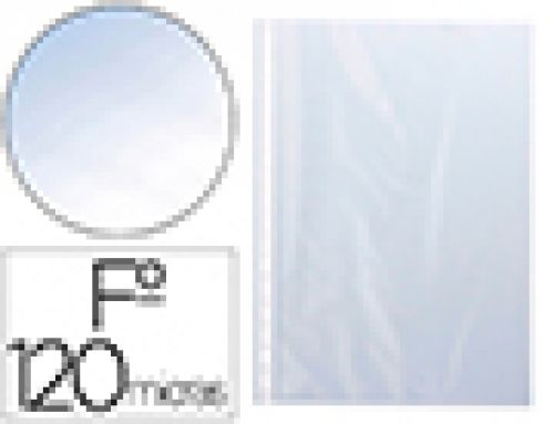 Bolsa catalogo/mica q-connect folio 120 microns cristal caixa de 100 unidades , Q-connect , 63406 , 5706002184797